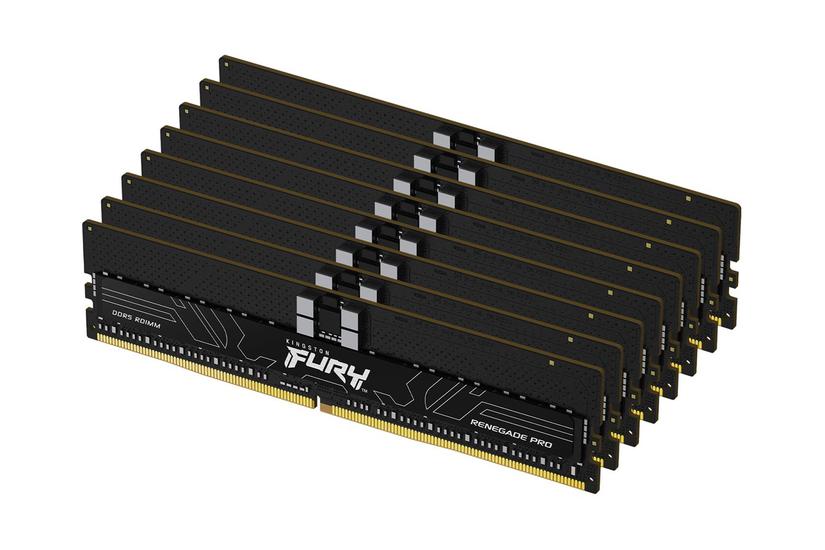 Kingston Fury Renegade Pro 256gb:8x32gb Ddr5 Ram 6000mhz Dimm 288 Pin Die Ecc Cl32 0740617340310