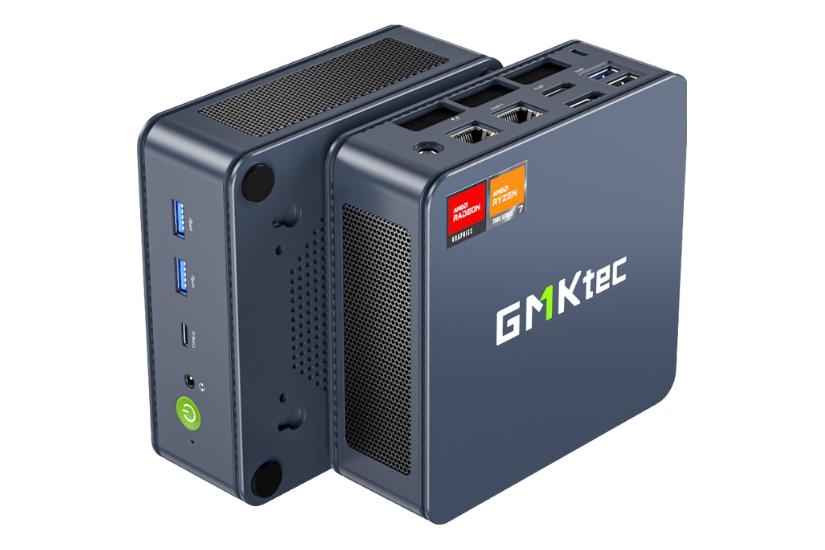 Føniks Gmk Mini Amd Ryzen 7840hs 32gb Ddr5 Amd Radeon 780m Graphics 1tb Ssd Wifi Windows Pro Installeret Køreklar