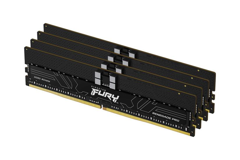 Kingston Fury Renegade Pro 128gb:4x32gb Ddr5 Ram 6400mhz Dimm 288 Pin Ecc Cl32 0740617342130