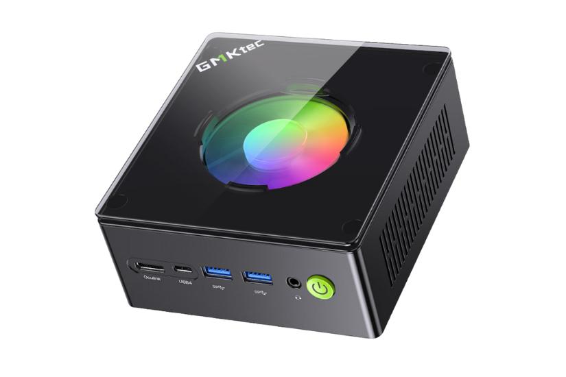 Føniks Gmk Mini K11 Amd Ryzen 8945hs 32gb Ddr5 Amd Radeon 780m Graphics 1tb Ssd Wifi Windows Pro Installeret Køreklar