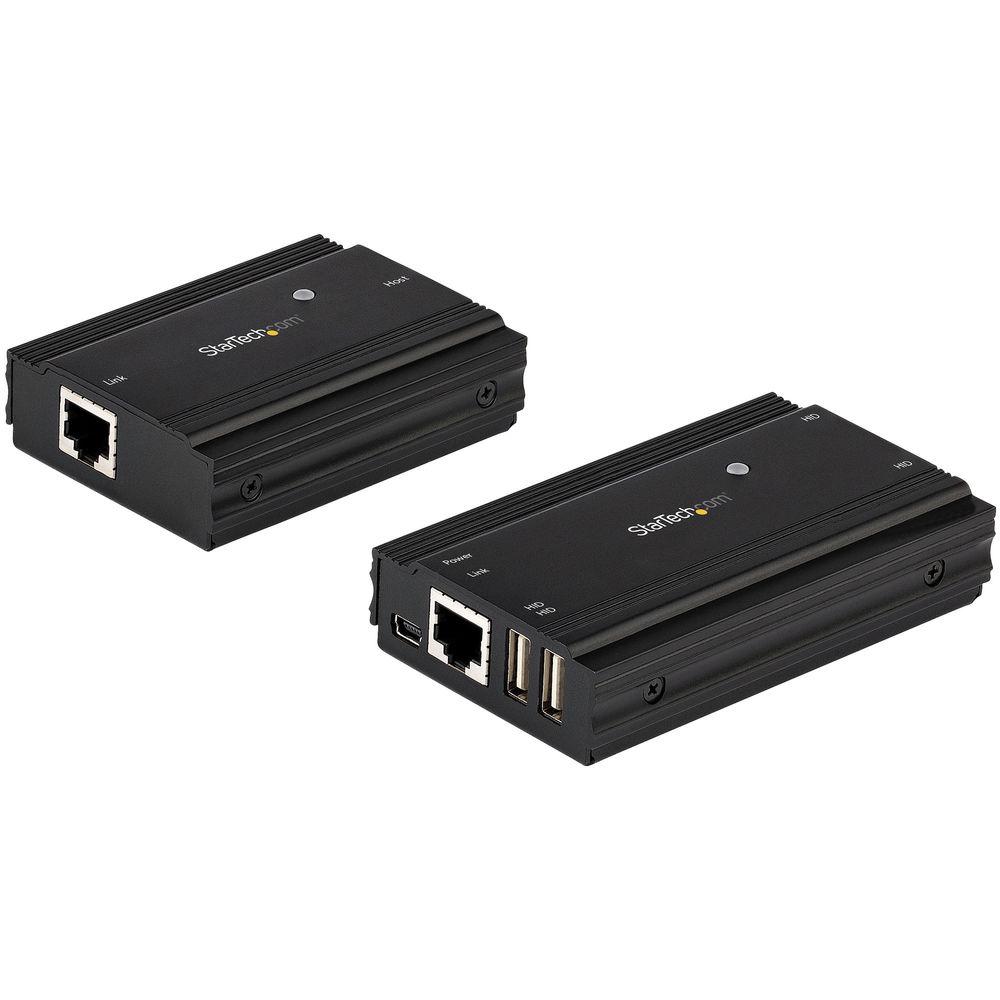 Forlænger Startech Usb2004ext100 Sort Multifarvet 0065030892971